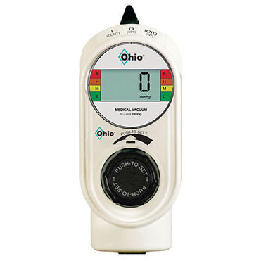 Regulador de vacío conectable - Push-To-Set™ - Ohio Medical - continuo / intermitente / quirúrgico