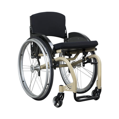 Silla de ruedas activa - ATIVA SIOUX - ORTHOS XXI - de exterior / de interior / con reposapiernas
