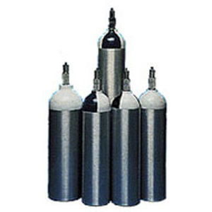 Botella de gas médico de oxígeno - 01EQ7007 - O-Two Medical Technologies - de aluminio / negra