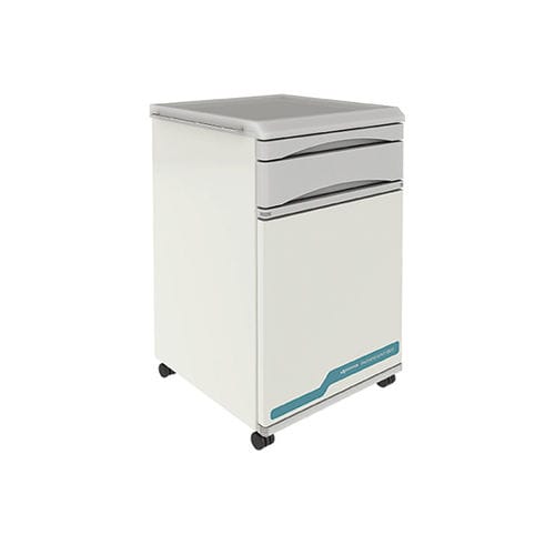 Mesa de cabecera con ruedas - PF-1000 Series - PARAMOUNT BED - con cajones