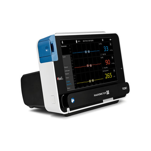 Monitor de constantes vitales transcutáneo - TCM5 FLEX - Radiometer Medical - de mesa / SpO2 / TEMP