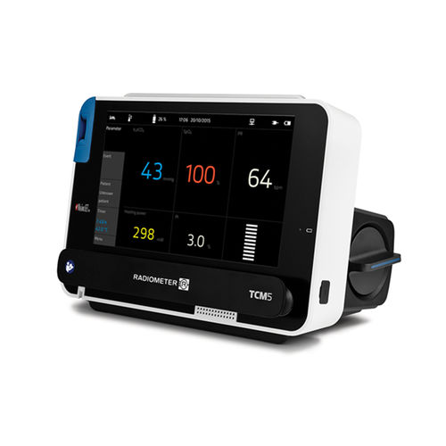Monitor de paciente transcutáneo - TCM5 BASIC - Radiometer Medical - portátil / de mesa / RESP
