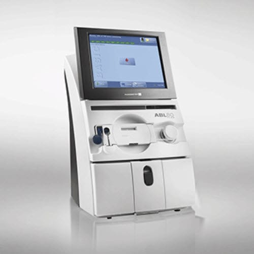 Analizador de gases en sangre pO2 - ABL80 FLEX BASIC - Radiometer Medical - pCO2 / Cl- / Na+