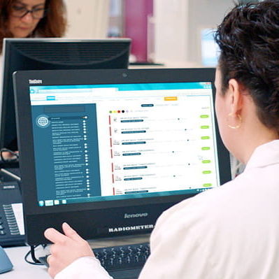 Software point of care - Radiometer Medical - de gestión de datos / de monitorización / en tiempo real