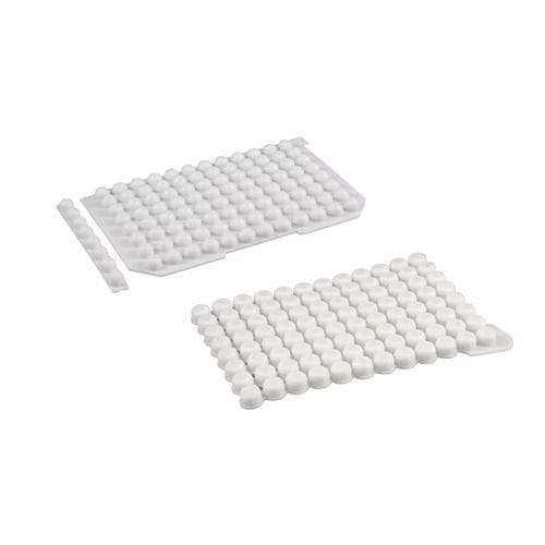 Tapón para microplacas - 81 01 101 - Ratiolab - de plástico / de TPE / de elastómero
