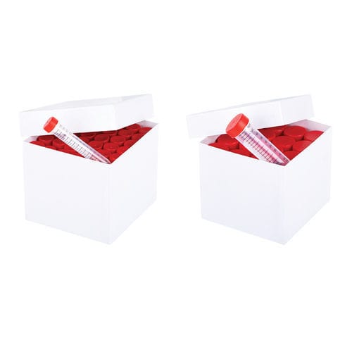 Recipiente para muestras para almacenamiento - 51 44 130 - Ratiolab - de crioalmacenamiento / de cartón