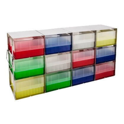 Soporte de laboratorio para cajas criogénicas - 54 00 007 - Ratiolab - para congeladores de laboratorio