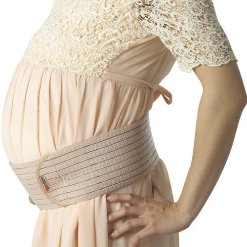 Faja de sujeción abdominal - A5-010 - Rehan International - para mujer embarazada / blanda / beis