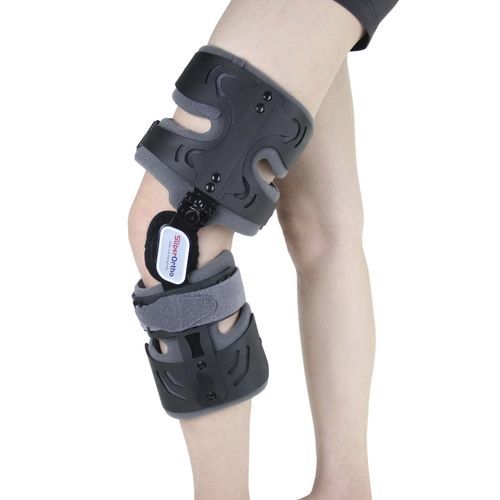 Órtesis de rodilla - O7-0 series - Rehan International - estabilización de los ligamentos de la rodilla / articulada