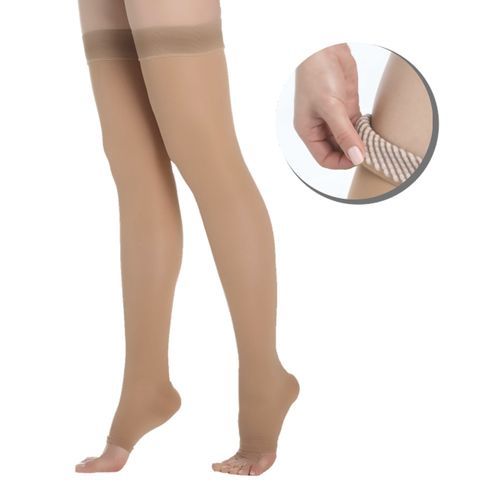 Calcetines de compresión para la prevención del tromboembolismo venoso - A6-004 - Rehan International - para mujer / L / S