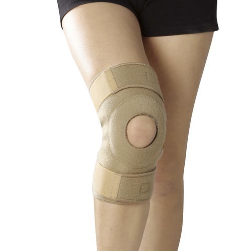 Órtesis de rodilla - D7-013 - Rehan International - estabilización de rótula / con abertura en la rodilla / con almohadilla rotuliana