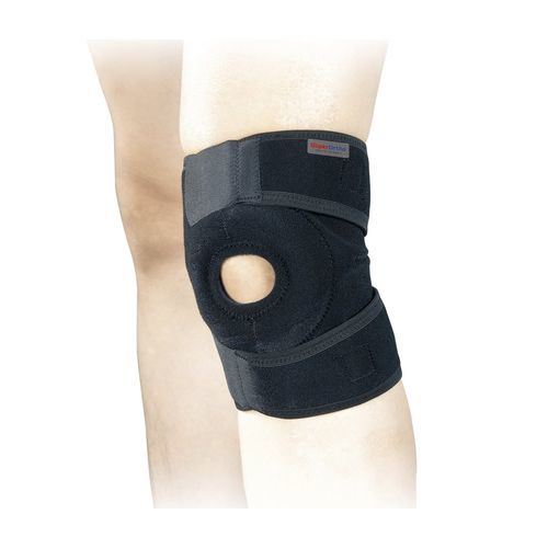 Órtesis de rodilla - D7-002 - Rehan International - con abertura en la rodilla / con almohadilla rotuliana