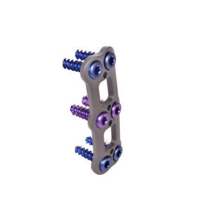 Placa de artrodesis cervical - Whirlock  - Sanatmetal - 2 niveles