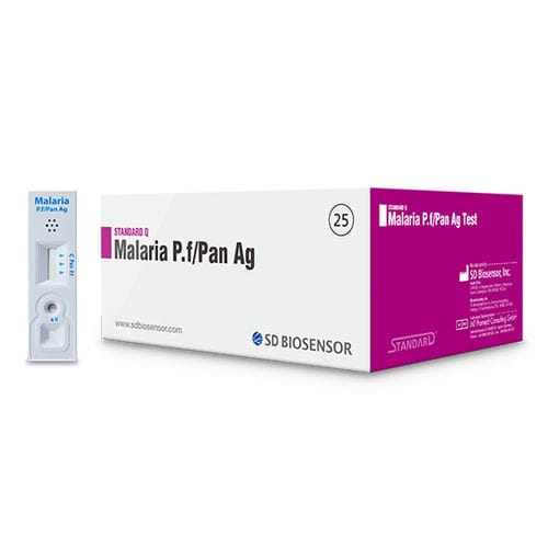 Kit de prueba de malaria - 09MAL30D	 - SD BIOSENSOR. INC - para antígenos / de lactato / de Plasmodium