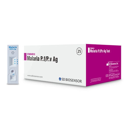 Kit de prueba de malaria - 09MAL20D - SD BIOSENSOR. INC - de lactato deshidrogenasa / de lactato / de Plasmodium