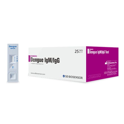 Kit de prueba del dengue - 09DEN20D - SD BIOSENSOR. INC - de IgM / de IgG / para virus