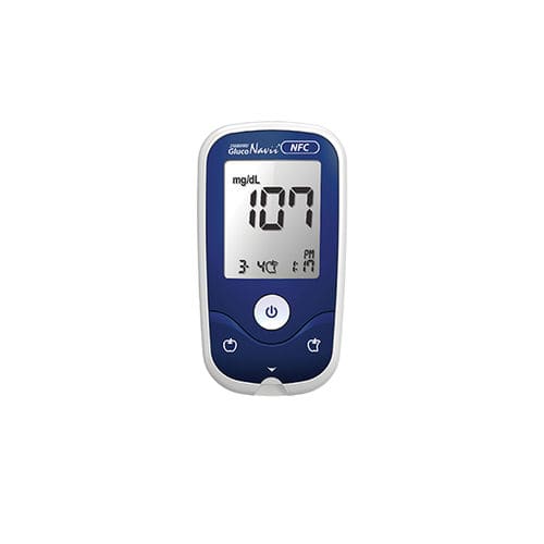 Glucómetro GDH-FAD - GlucoNavii NFC - SD BIOSENSOR. INC - hematocrito / sin código
