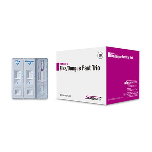 Kit de prueba del virus del Zika - 09ZK61A - SD BIOSENSOR. INC - del dengue / de IgM / de IgG