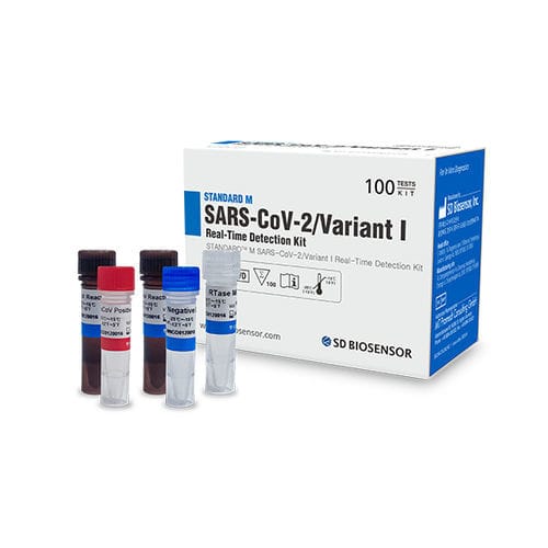 Kit de prueba para COVID-19 - 11NCO50 - SD BIOSENSOR. INC - SARS-COV-2 / para variante ómicron del SARS-CoV-2 / nasofaríngeo
