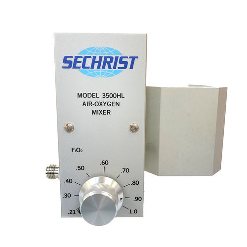 Mezclador de gases para la ventilación del paciente - 3600  - Sechrist Industries - de oxígeno / de aire