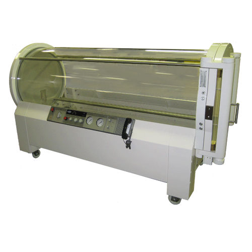 Cabina hiperbárica oxigenoterapia - 3300H - Sechrist Industries - con ruedas / monoplaza