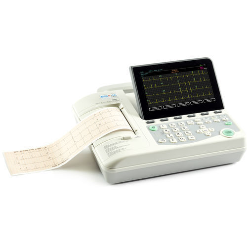 Electrocardiógrafo para diagnóstico en reposo - EM-301 - ECGMAC - 3 canales / digital / con impresora