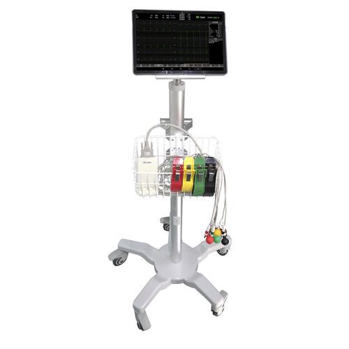 Electrocardiógrafo para diagnóstico en reposo - PE-1204A - ECGMAC - 12 canales / para PC / inalámbrico