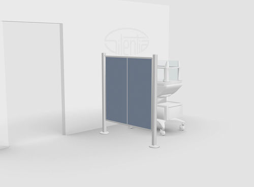 Biombo médico fijo - 06150-O - Silentia