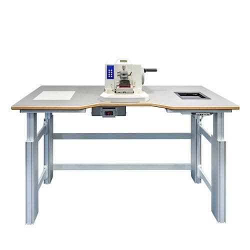 Plataforma de trabajo de laboratorio - ergotec - SLEE medical GmbH - de altura regulable