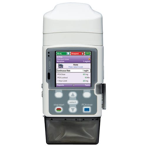 Bomba de infusión ambulatoria - CADD-Solis™ - ICU medical - 1 vía / para la gestión del dolor / ACP