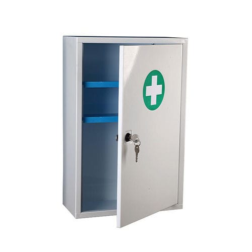 Armario de primeros auxilios - DC660909 - Suzhou SunMed - de pared / de metal / con 1 puerta