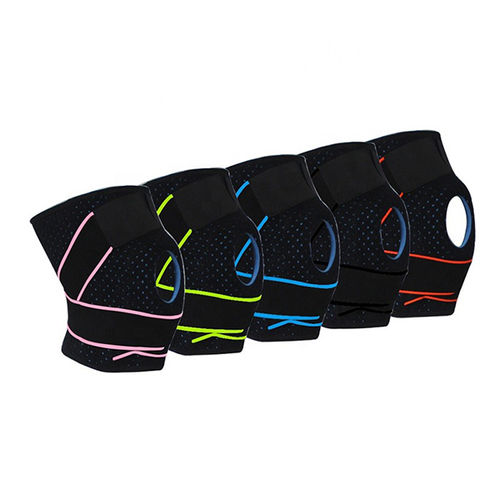 Rodillera - Suzhou SunMed - estabilización de los ligamentos de la rodilla / con abertura en la rodilla / con almohadilla rotuliana