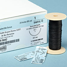 Hilo de sutura no reabsorbible - SILK  - Teleflex Medical - neurocirugía / cirugía cardiovascular / cirugía oftálmica