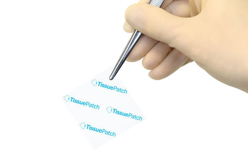 Matriz tisular cirugía torácica - TissuePatch - Tissuemed - sintética / transparente