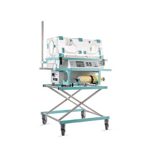 Incubadora neonatal para transporte - TI-401 - TSE spol. s r.o. - con ruedas / de altura variable / con pedal
