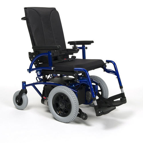 Silla de ruedas eléctrica - Navix - VERMEIREN - de interior / con reposapiernas / negra