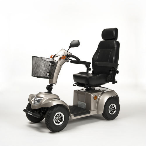 Scooter para movilidad reducida eléctrico - Ceres 4 Deluxe - VERMEIREN - con 4 ruedas / con cesto