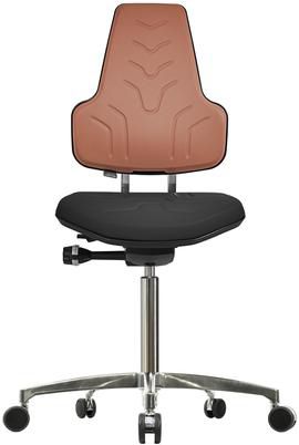 Silla de oficina con ruedas - WS 8320 KL - Werksitz - con respaldo alto / de altura variable
