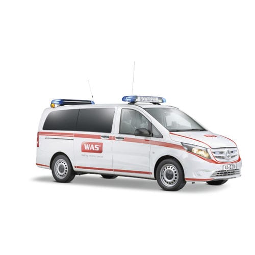 Ambulancia furgoneta - WAS 100 - WAS - Wietmarscher Ambulanz- und Sonderfahrzeug - automática