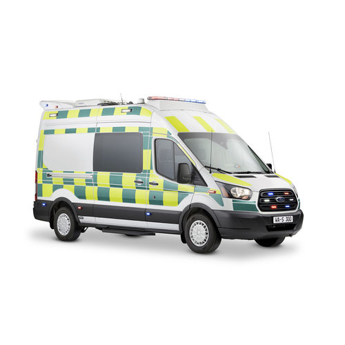 Ambulancia de traslado - WAS 300  - WAS - Wietmarscher Ambulanz- und Sonderfahrzeug - furgoneta / tipo C / electrohidráulica