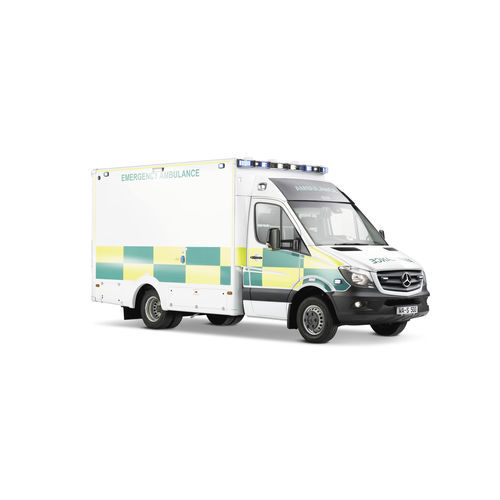 Ambulancia para riesgos infecciosos - WAS 500 - WAS - Wietmarscher Ambulanz- und Sonderfahrzeug - con cuerpo modular independiente / tipo B / con 4 camillas