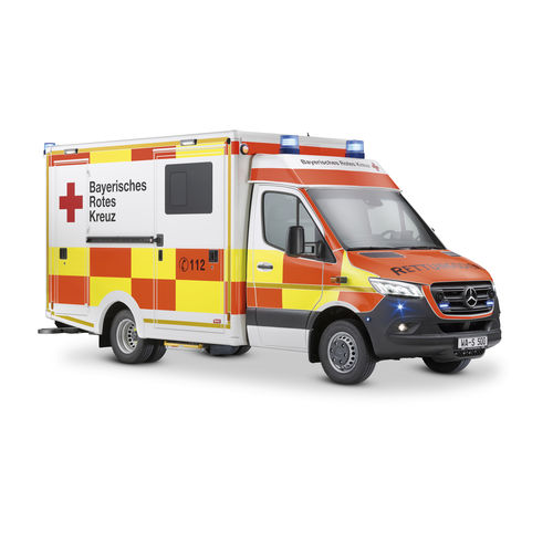Ambulancia paramédica - WAS 500 - WAS - Wietmarscher Ambulanz- und Sonderfahrzeug - con cuerpo modular independiente / tipo C / 4x4