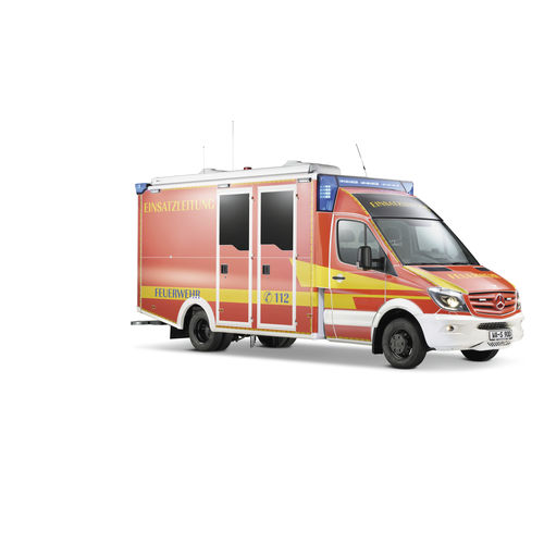 Ambulancia de salvamento - WAS 900  - WAS - Wietmarscher Ambulanz- und Sonderfahrzeug - con cuerpo modular independiente / diésel / automática