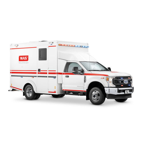 ambulancia con cuerpo modular independiente - WAS - Wietmarscher Ambulanz- und Sonderfahrzeug