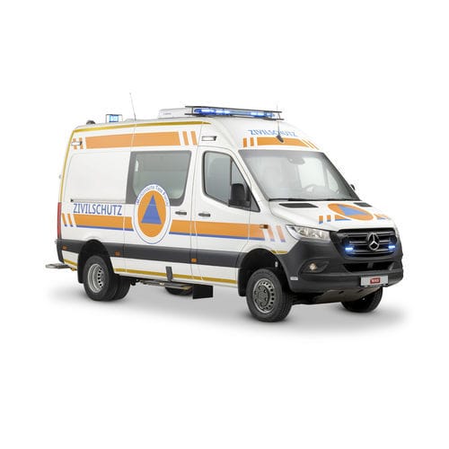 Furgón ambulancia - WAS 300 - WAS - Wietmarscher Ambulanz- und Sonderfahrzeug - tipo B / automática