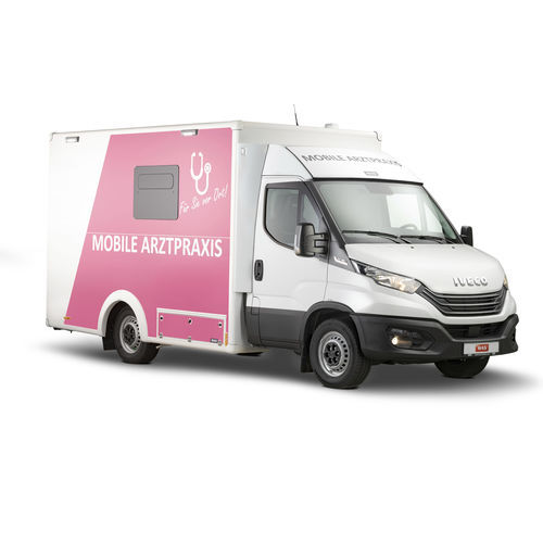Unidad móvil hospitalaria de emergencia - WAS 900 - WAS - Wietmarscher Ambulanz- und Sonderfahrzeug - de cuidados hospitalarios / con cuerpo modular independiente / automática