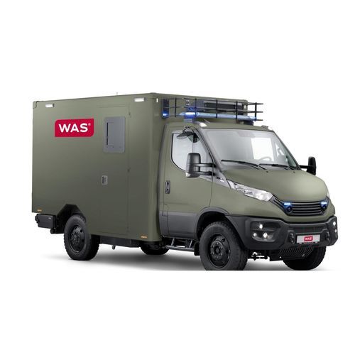 Ambulancia de salvamento - WAS 500 - WAS - Wietmarscher Ambulanz- und Sonderfahrzeug - de traumatología / para el traslado de pacientes / con cuerpo modular independiente