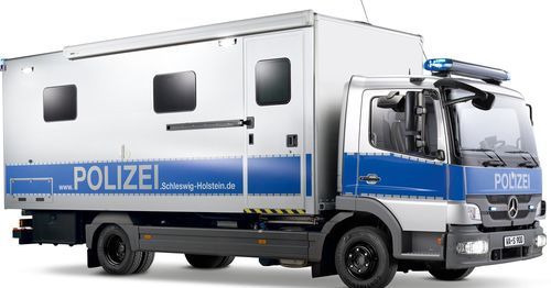 Unidad móvil hospitalaria multiusos - WAS 900 - WAS - Wietmarscher Ambulanz- und Sonderfahrzeug - de protección civil / camión / con cuerpo modular independiente