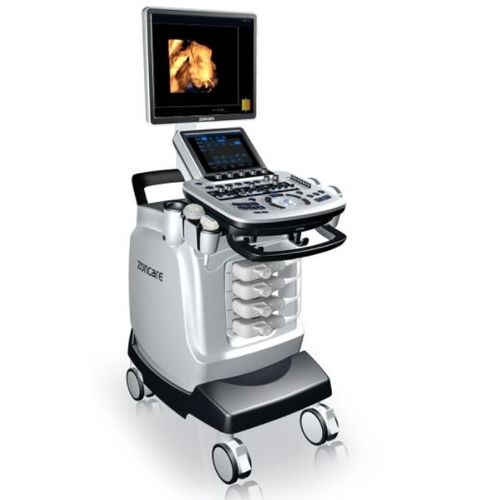 Ecógrafo con soporte - ZONCARE-N7 - Zoncare Electronics - para ecografía ginecológica y obstétrica / para ecografía cardiovascular / para ecografías abdominales y pélvicas