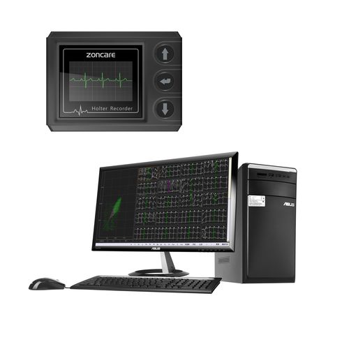 Sistema de gestión ECG - ECG-20NT - Zoncare Electronics - de datos